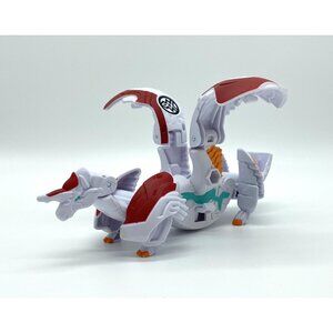 Bakugan Armored Alliance Deka Pegatrix x Gillator Large Winged White Red Figure